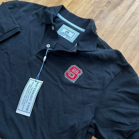 NC State Wolfpack New Short Sleeve Skipjack Polo - Picture 4 of 6